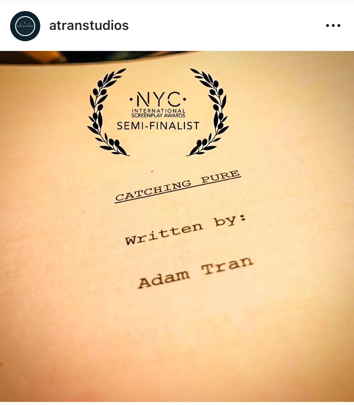 Catching Pure — NYC Film Awards Semi-Finalist